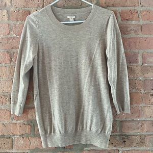 JCrew Cotton Teddie Sweater